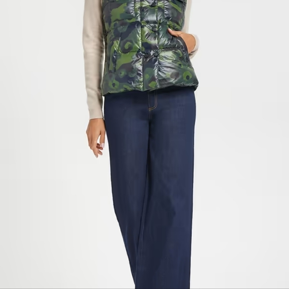 Anatomie Printed‎ Fallon Vest Cheetahflage/Army Green - Picture 4 of 6